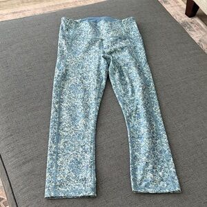 Floral workout Leggings Size small